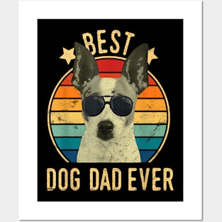 Best Dog Dad Ever Rat Terrier Father'S Day Posters and Art